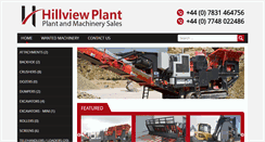 Desktop Screenshot of hillviewplant.com