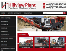 Tablet Screenshot of hillviewplant.com